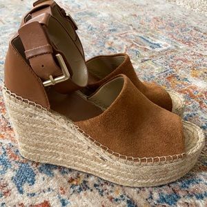 Marc Fisher espadrille platform sandals